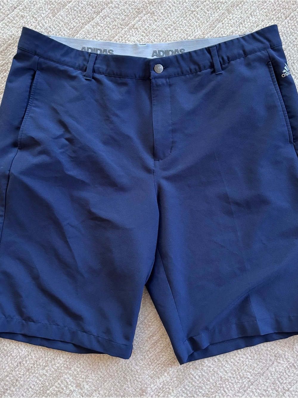 adidas Men's Navy Golf Shorts size 38